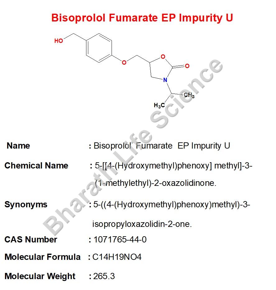 Bisoprolol  Fumarate  EP Impurity U